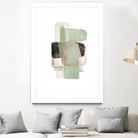 Simple Green-1 by Sally Ann Moss on GIANT ART - abstract geometric abstract