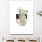 Simple Green-1 by Sally Ann Moss on GIANT ART - abstract geometric abstract