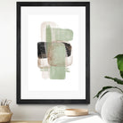 Simple Green-1 by Sally Ann Moss on GIANT ART - abstract geometric abstract