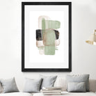 Simple Green-1 by Sally Ann Moss on GIANT ART - abstract geometric abstract