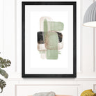 Simple Green-1 by Sally Ann Moss on GIANT ART - abstract geometric abstract