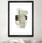 Simple Green-1 by Sally Ann Moss on GIANT ART - abstract geometric abstract