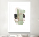 Simple Green-1 by Sally Ann Moss on GIANT ART - abstract geometric abstract