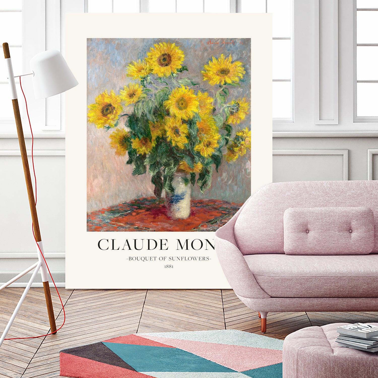 Bouquet Of Sunflowers by Claude Monet on GIANT ART - claude monet paintings claude monet