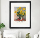 Bouquet Of Sunflowers by Claude Monet on GIANT ART - claude monet paintings claude monet