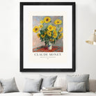 Bouquet Of Sunflowers by Claude Monet on GIANT ART - claude monet paintings claude monet
