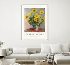 Bouquet Of Sunflowers by Claude Monet on GIANT ART - claude monet paintings claude monet