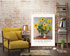 Bouquet Of Sunflowers by Claude Monet on GIANT ART - claude monet paintings claude monet