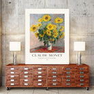 Bouquet Of Sunflowers by Claude Monet on GIANT ART - claude monet paintings claude monet