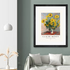 Bouquet Of Sunflowers by Claude Monet on GIANT ART - claude monet paintings claude monet