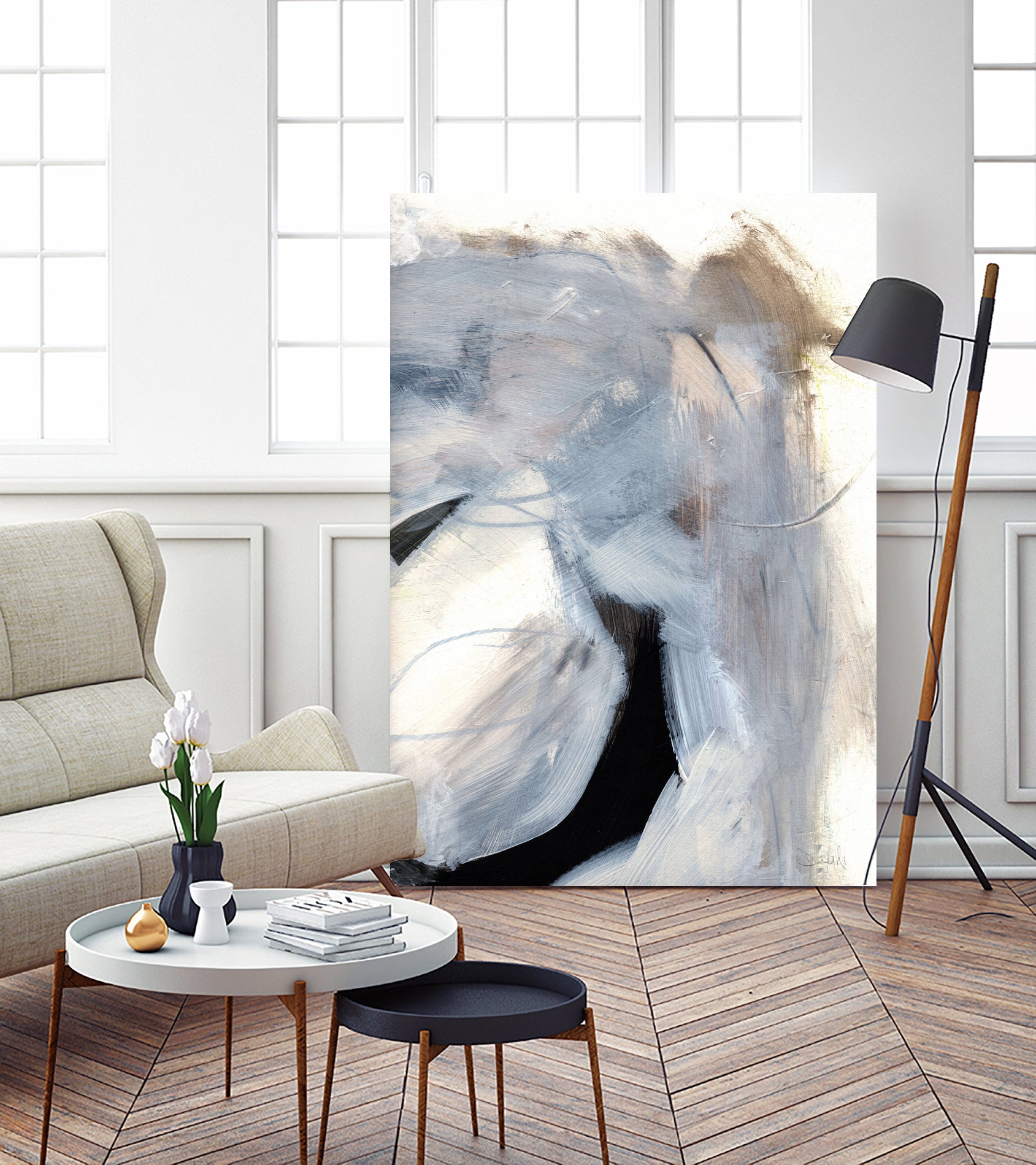 Windy by Dan on GIANT ART - abstract dan hobday