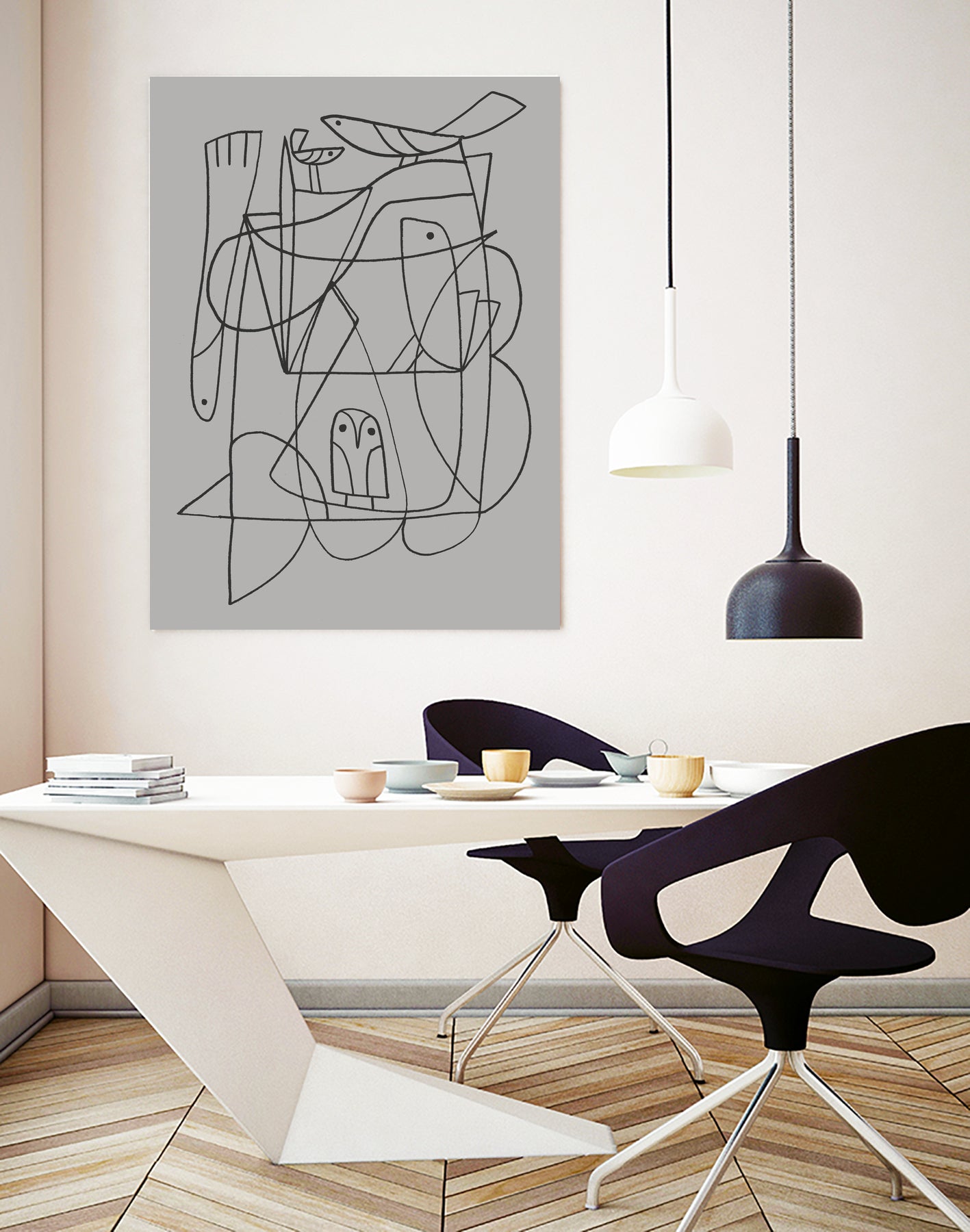 Daily No2 by Dan on GIANT ART - abstract dan hobday