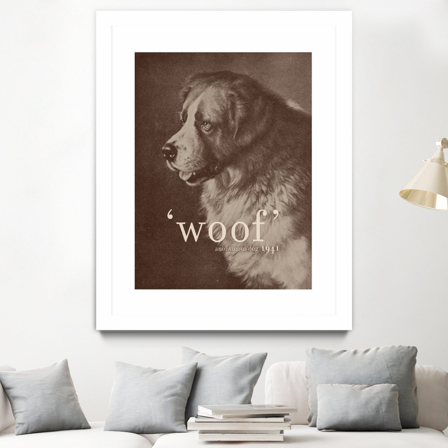 Famous Quote Dog by Florent Bodart on GIANT ART - animals quote