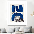 Blue Magnet by Ejaaz on GIANT ART - abstract blue