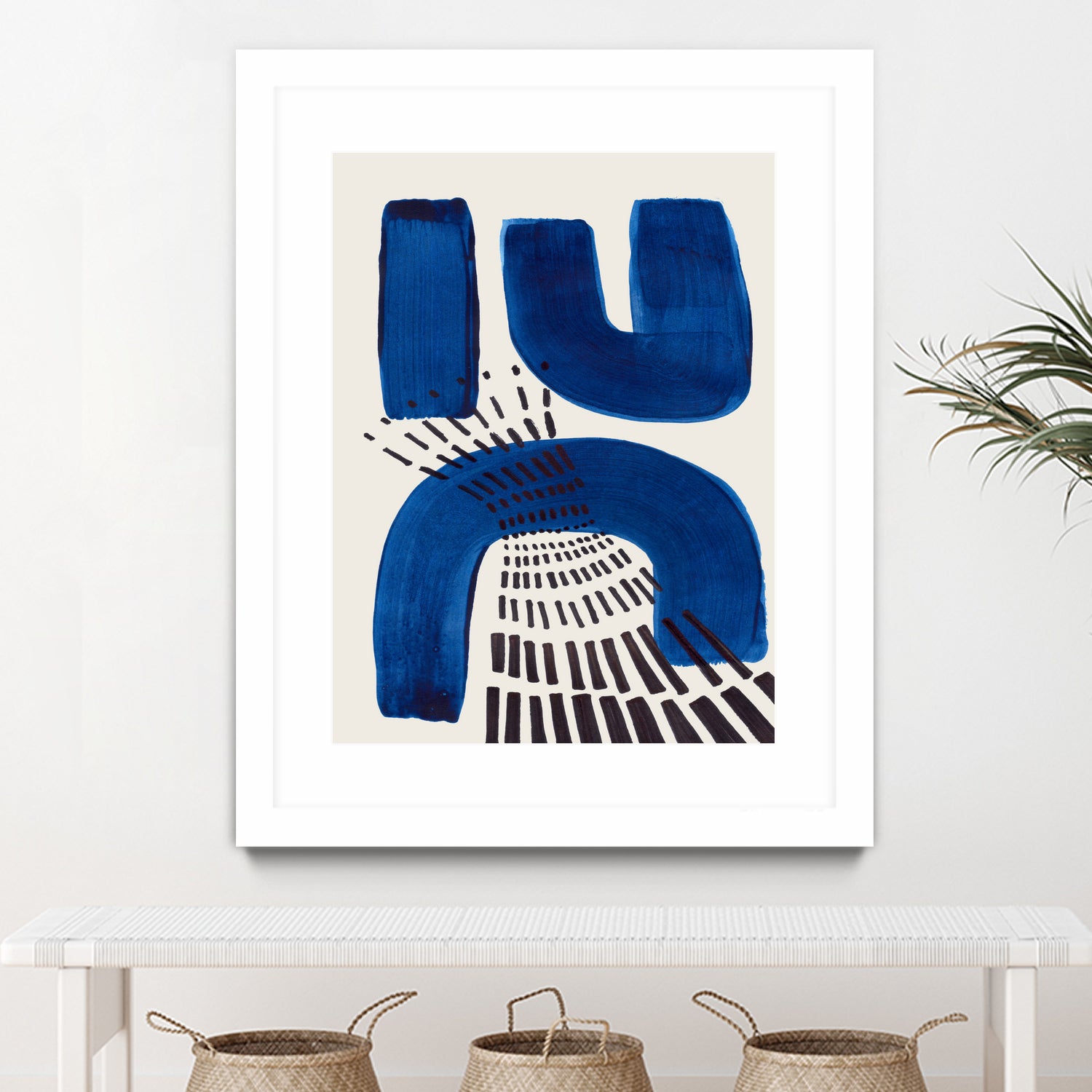 Blue Magnet by Ejaaz on GIANT ART - abstract blue