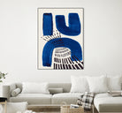 Blue Magnet by Ejaaz on GIANT ART - abstract blue