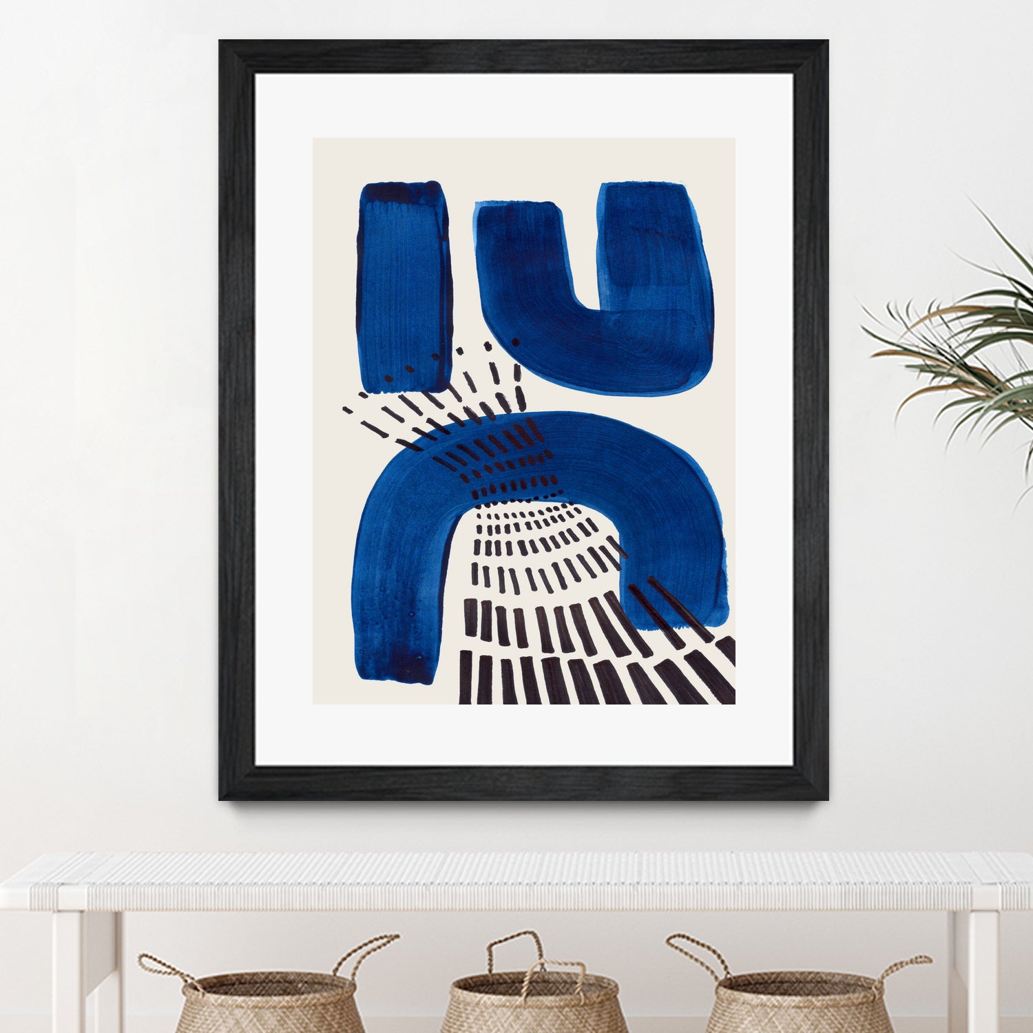 Blue Magnet by Ejaaz on GIANT ART - abstract blue