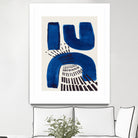 Blue Magnet by Ejaaz on GIANT ART - abstract blue