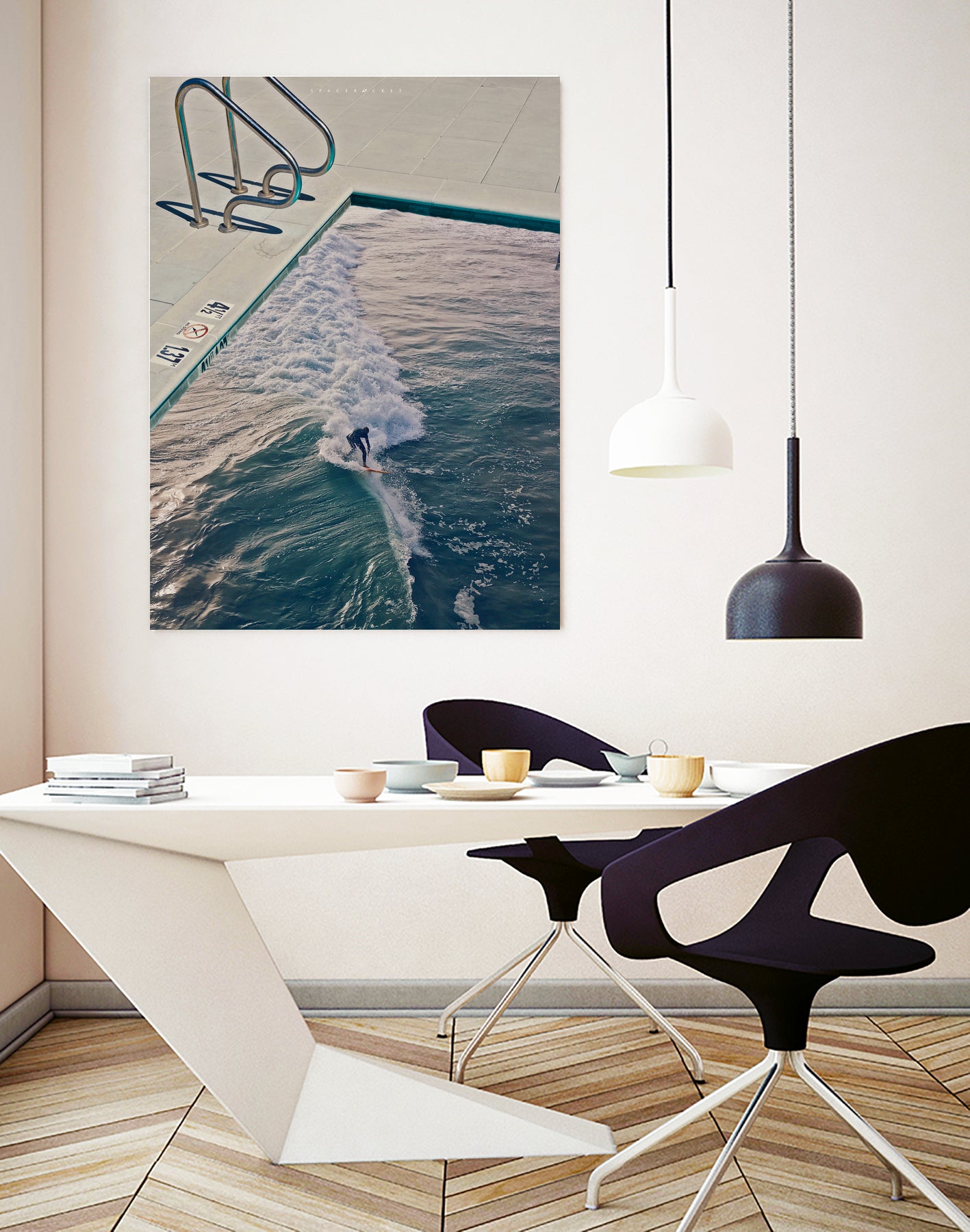 #560 by spacerocket on GIANT ART - illustration water sports