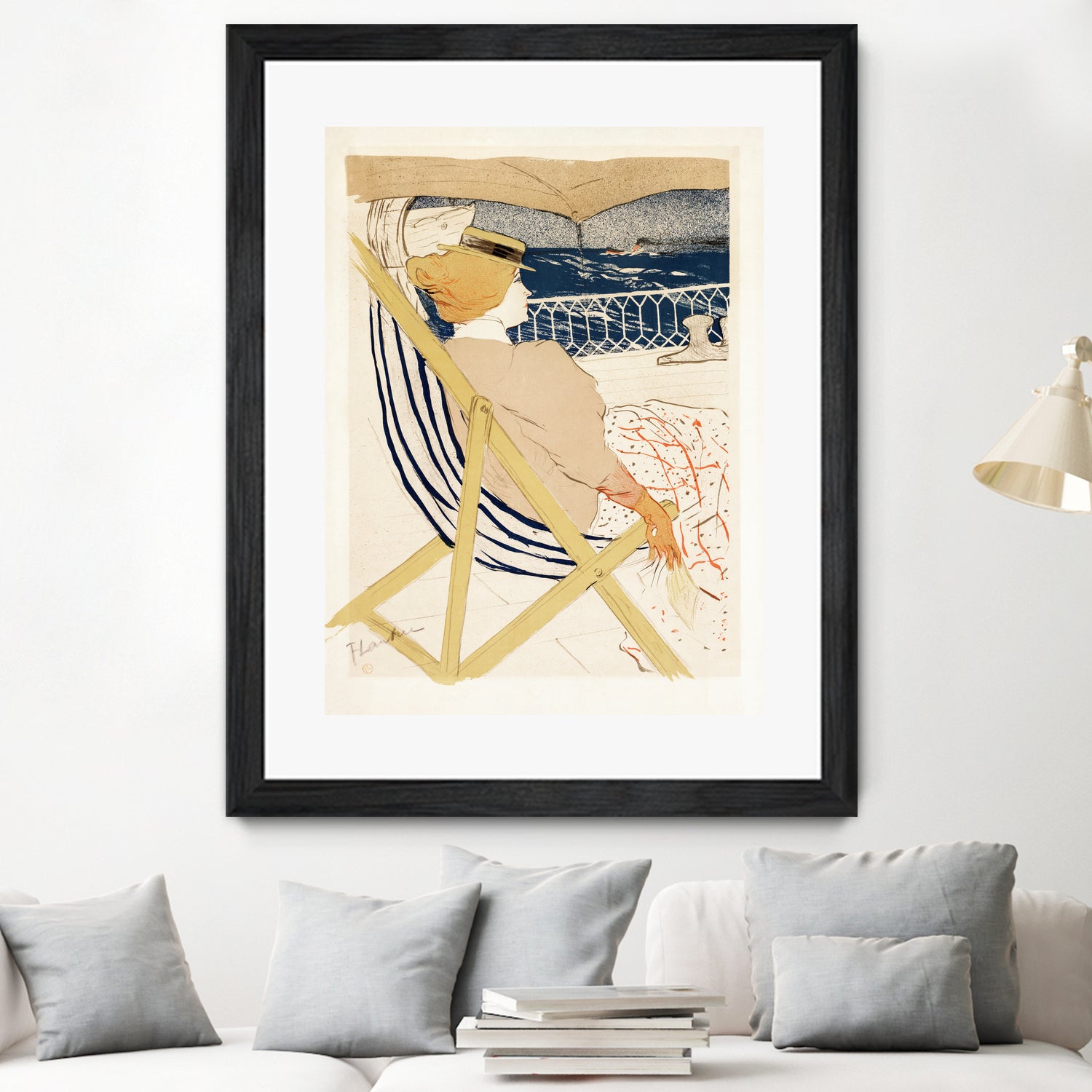 La PassagAure Du 54 (1896) by TOULOUSE LAUTREC on GIANT ART - figurative toulouse lautrec