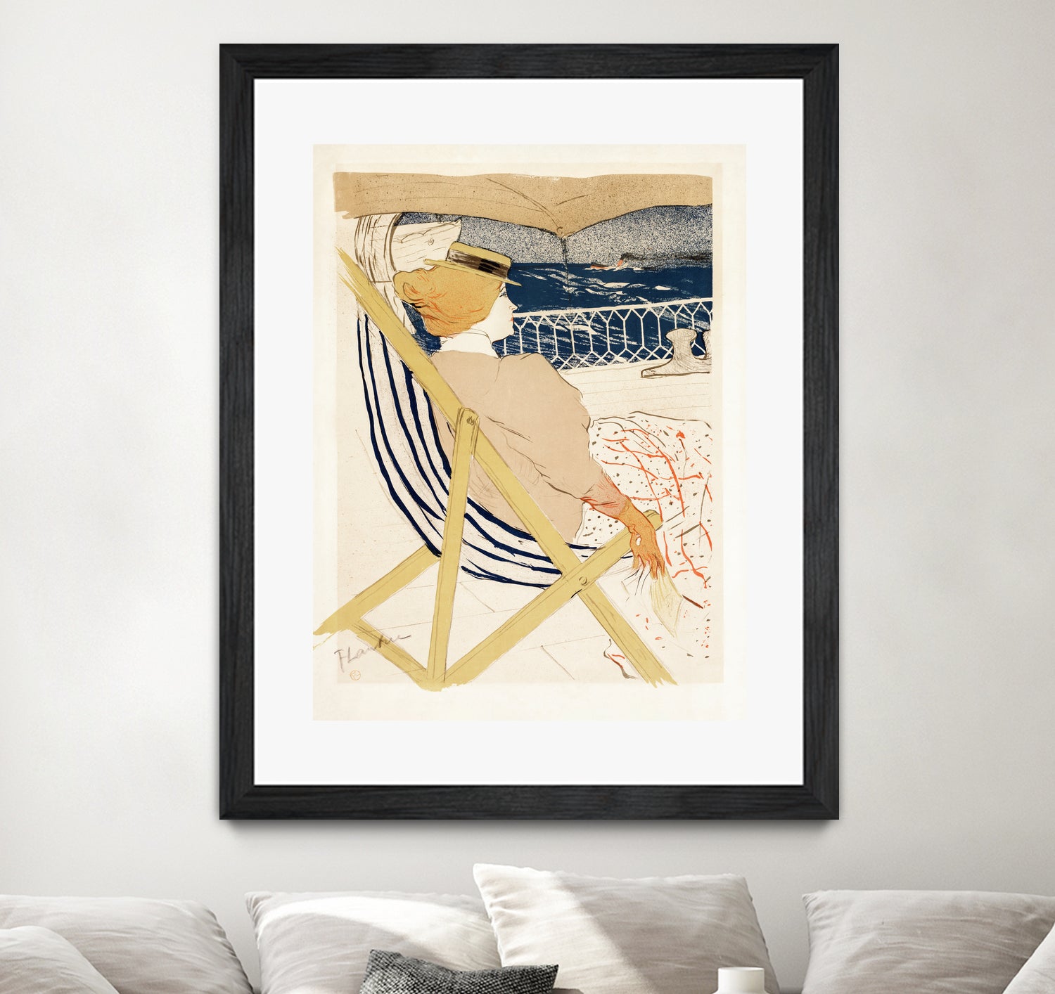 La PassagAure Du 54 (1896) by TOULOUSE LAUTREC on GIANT ART - figurative toulouse lautrec