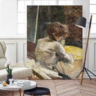 Waiting (ca.1887) by TOULOUSE LAUTREC on GIANT ART - figurative toulouse lautrec