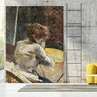 Waiting (ca.1887) by TOULOUSE LAUTREC on GIANT ART - figurative toulouse lautrec