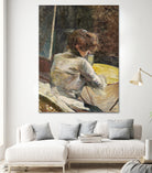 Waiting (ca.1887) by TOULOUSE LAUTREC on GIANT ART - figurative toulouse lautrec