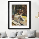 Waiting (ca.1887) by TOULOUSE LAUTREC on GIANT ART - figurative toulouse lautrec