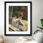 Waiting (ca.1887) by TOULOUSE LAUTREC on GIANT ART - figurative toulouse lautrec