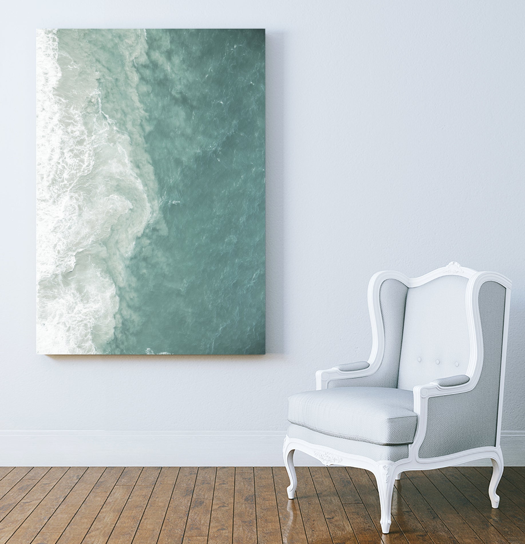 Ocean's Edge by Shot by Clint on GIANT ART - landscape ocean waves