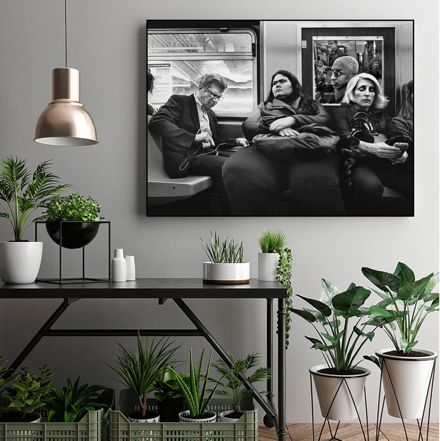 In my head by Zurab on GIANT ART - black&white street