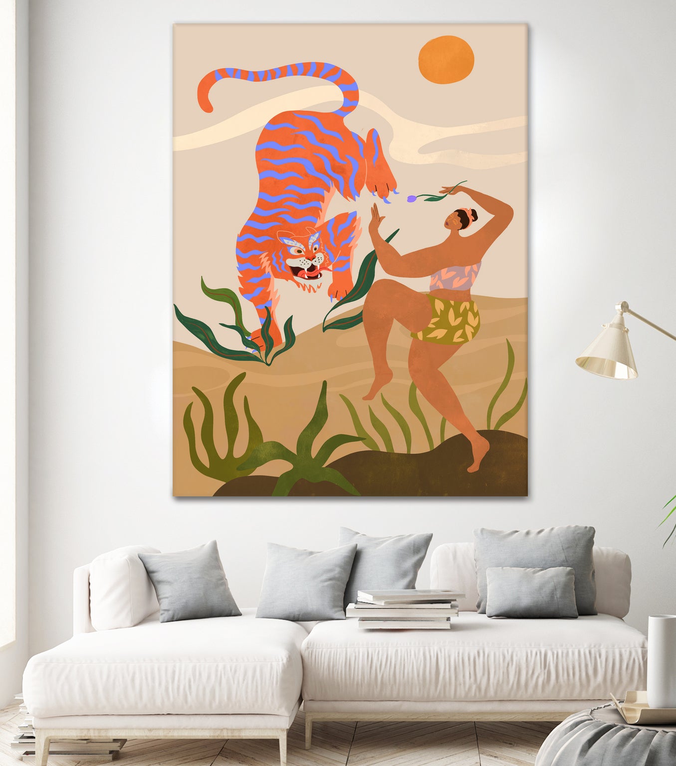 Dance With Me by Arty Guava on GIANT ART - illustration color