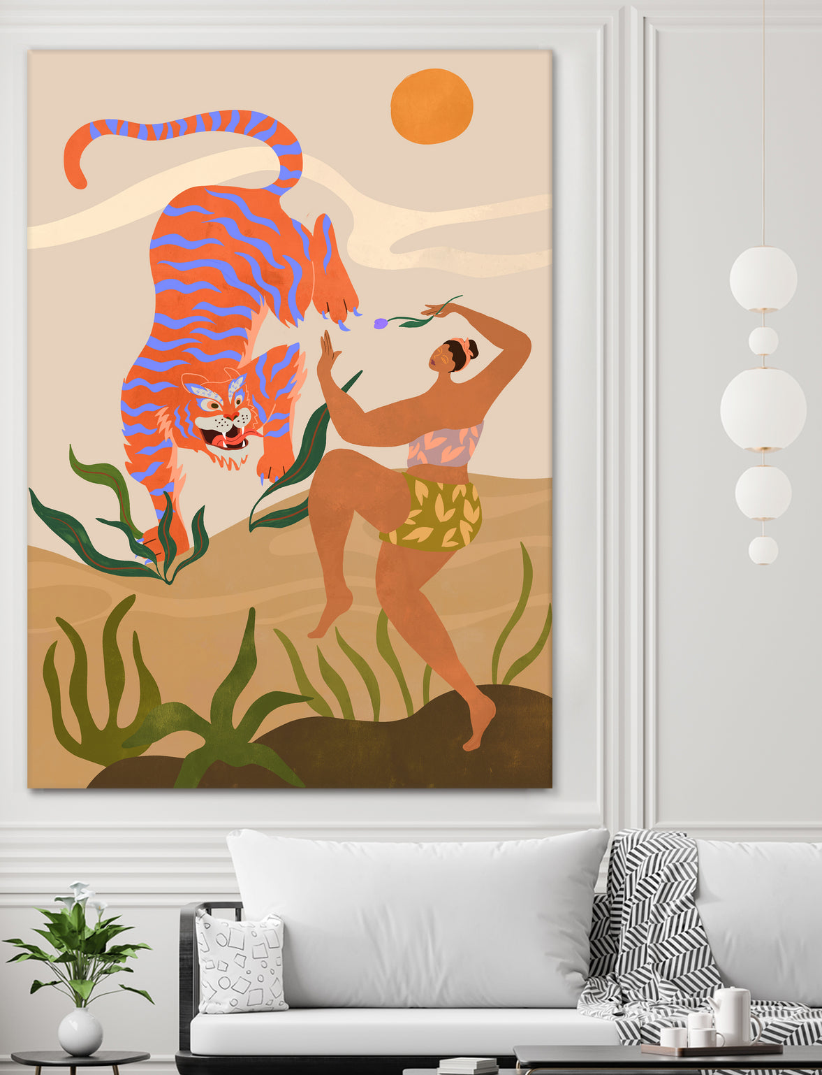 Dance With Me by Arty Guava on GIANT ART - illustration color
