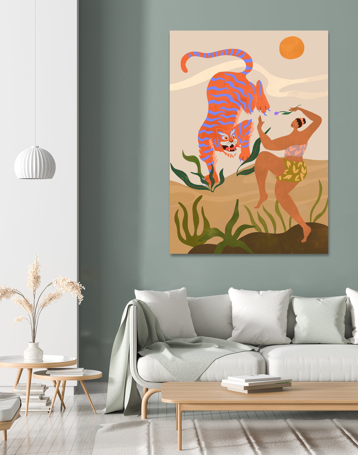 Dance With Me by Arty Guava on GIANT ART - illustration color