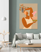 Fish And Oranges by Arty on GIANT ART - figurative color