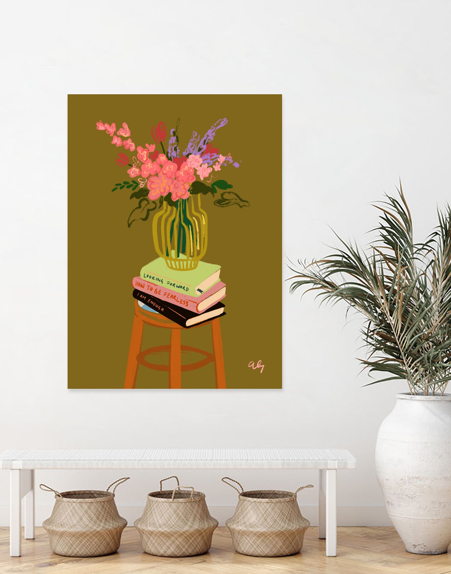 Floral Vase by Arty on GIANT ART - flowers and plants flower