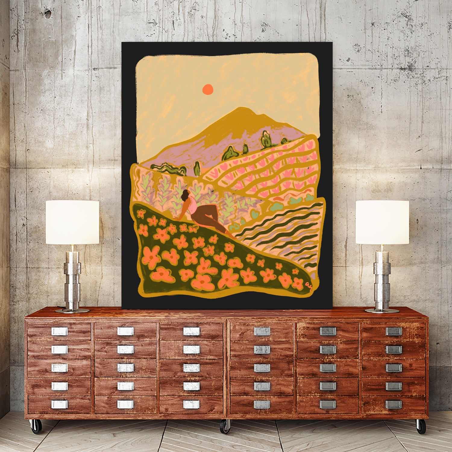 Field Of Flowers by Arty on GIANT ART - nature and landscapes nature