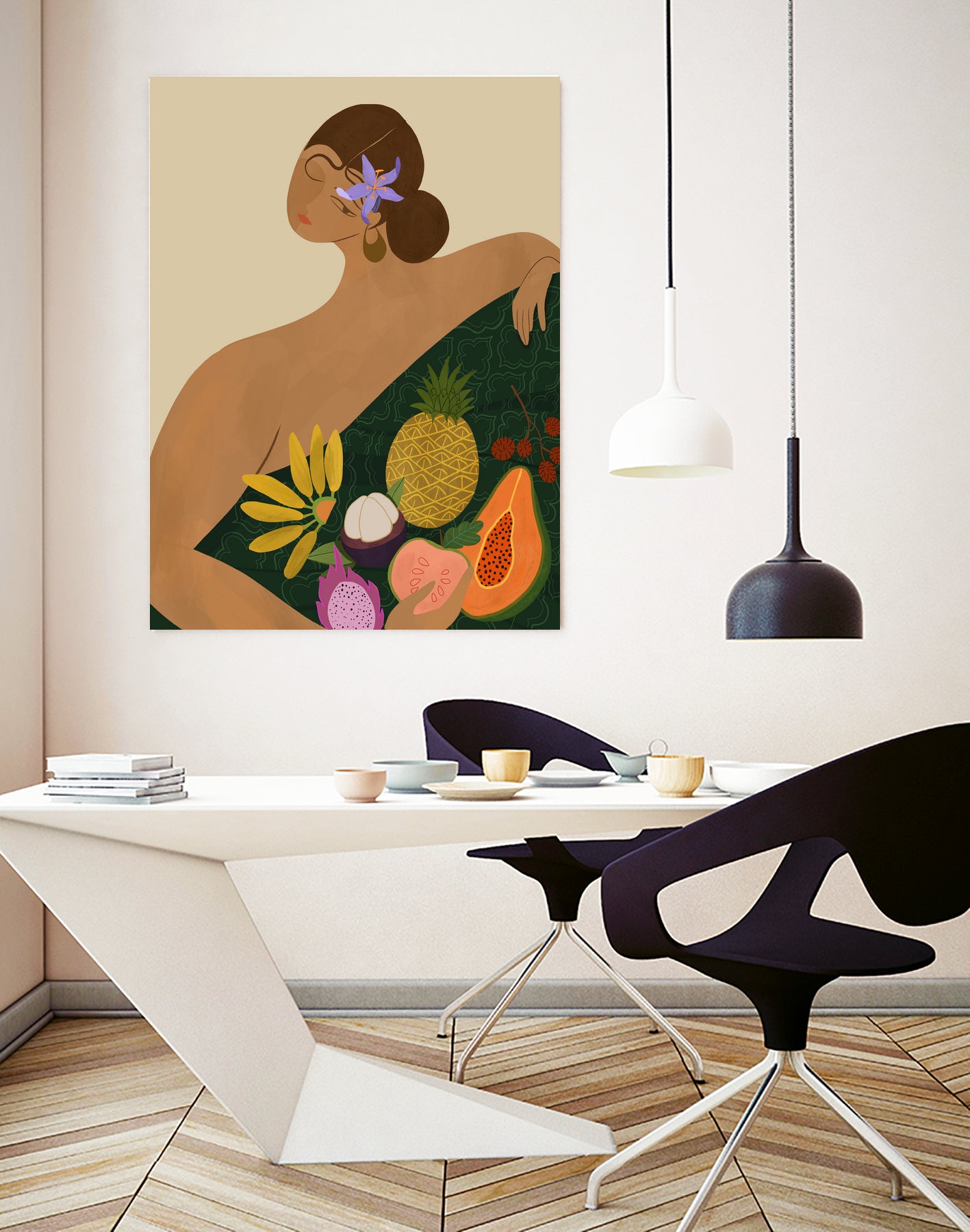 Fruit Seller by Arty on GIANT ART - figurative fruit