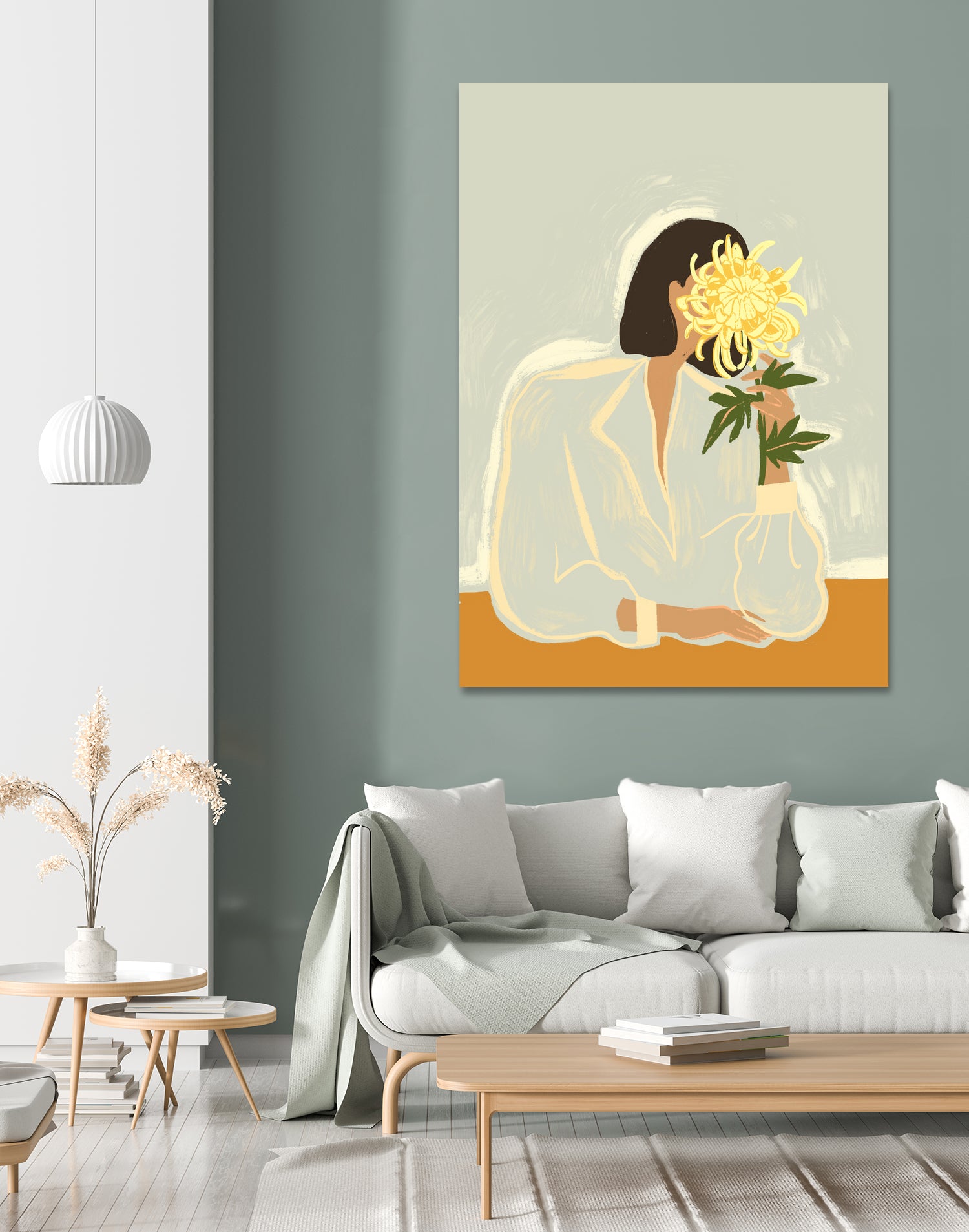 Thecrysanthemum by Arty on GIANT ART - figurative person