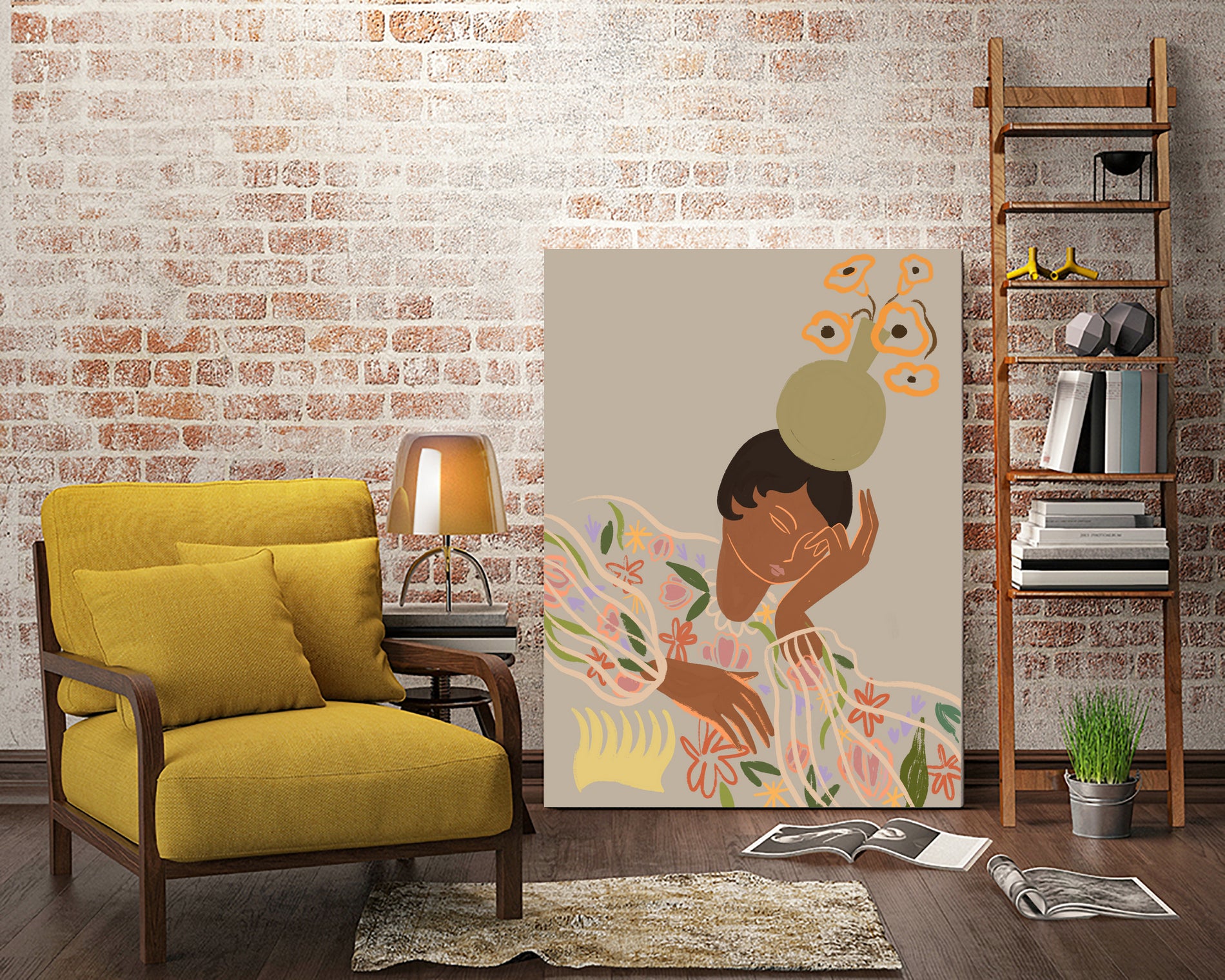 The Overthinker by Arty on GIANT ART - figurative think