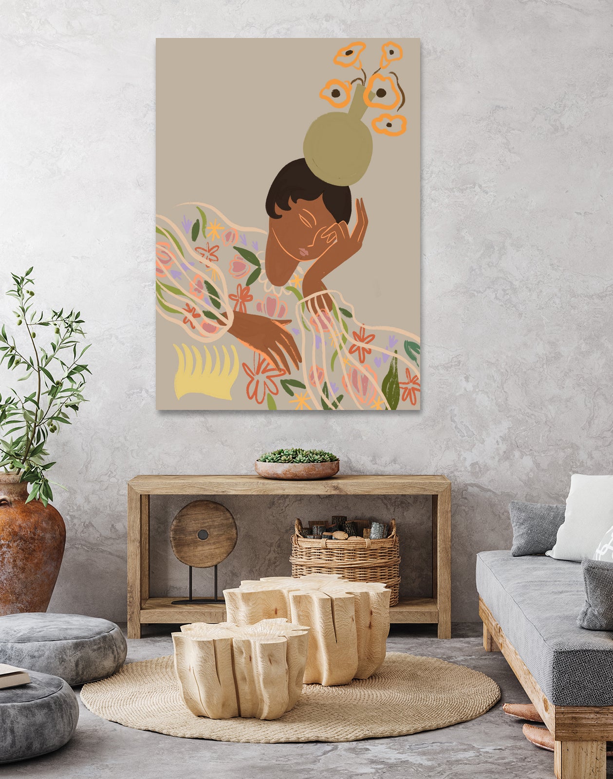 The Overthinker by Arty on GIANT ART - figurative think