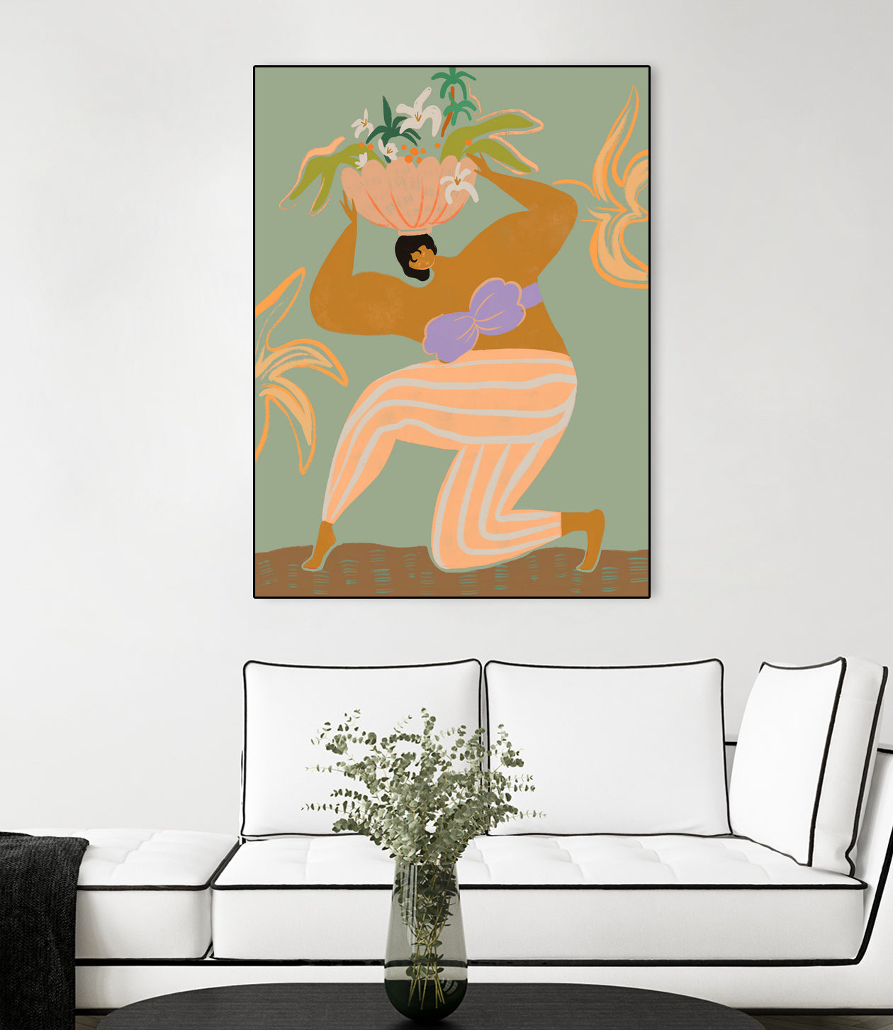 The Weight Of The World by Arty on GIANT ART - illustration figurative