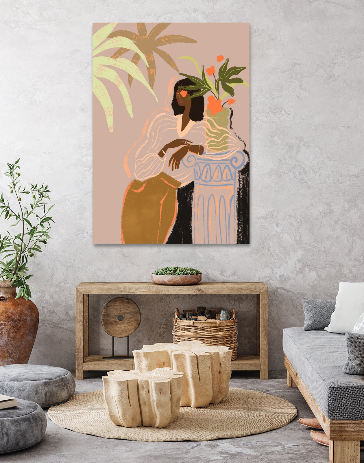 Waiting by Arty on GIANT ART - figurative stand