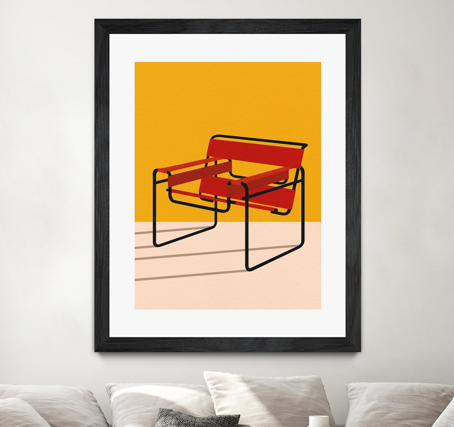 Wassily Chair Marcel Breuer by Rosi on GIANT ART - illustration chair