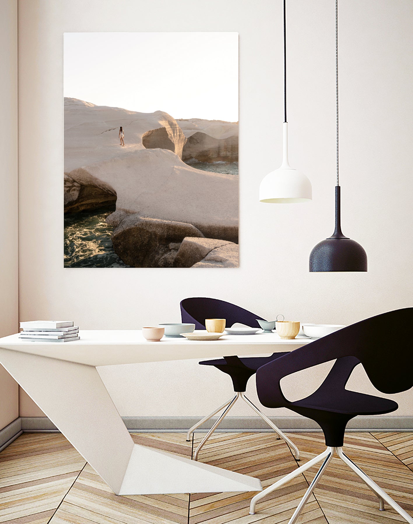 Moonscaping by Minorstep on GIANT ART - landscape cliffs