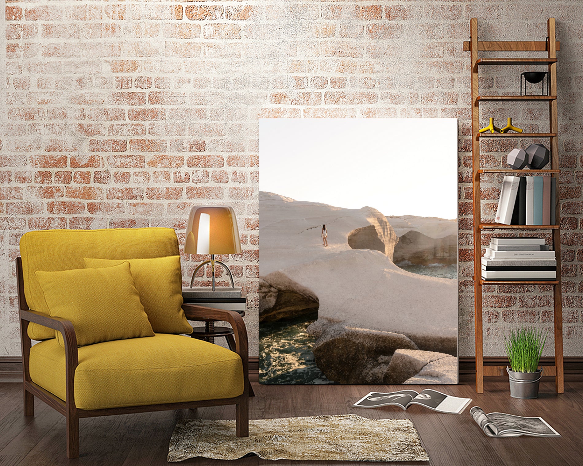 Moonscaping by Minorstep on GIANT ART - landscape cliffs