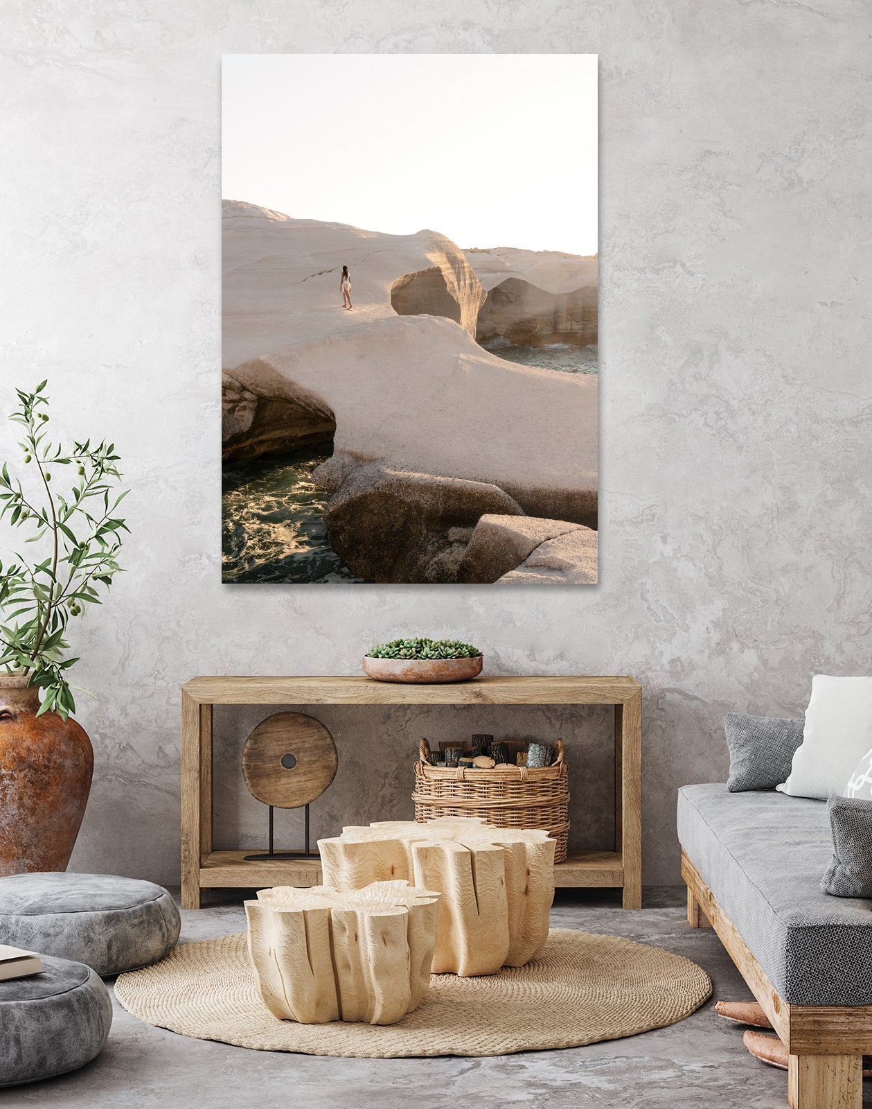 Moonscaping by Minorstep on GIANT ART - landscape cliffs