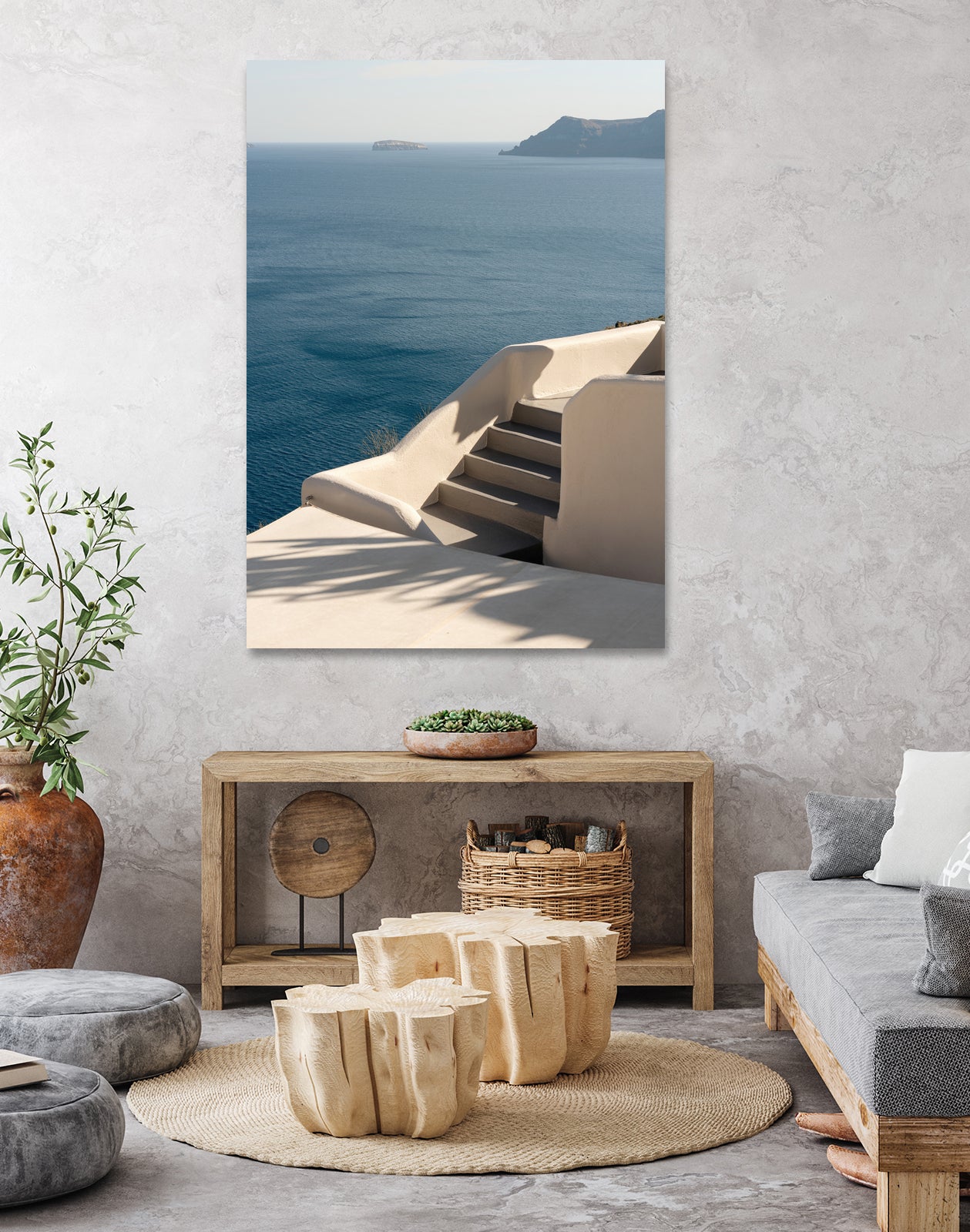The Poetry Of Stairs by Minorstep on GIANT ART - beige landscape harmony