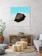 Rock By The Pool by Minorstep on GIANT ART - abstract rock